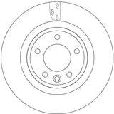 Brake Disc DF6956S - TRW
