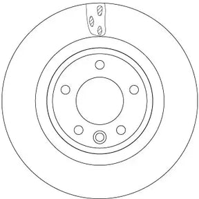Brake Disc DF6956S - TRW