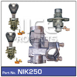 Lock set (WE HAVE NO IGNITION BARREL) NIK250 - Nice Products | Universal Auto Spares