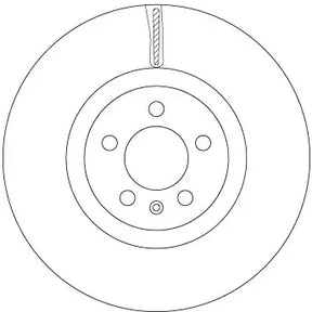 Brake Disc DF6983S - TRW