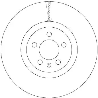 Brake Disc DF6983S - TRW