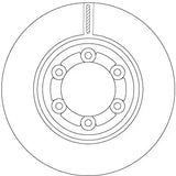 Brake Disc DF6984 - TRW