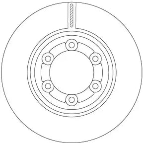 Brake Disc DF6984 - TRW