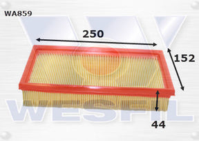 Air Filter Fits Hyundai WA859 - Wesfil
