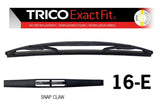 Rear Snap Claw Blade 400MM (16") (EXRFR16) (Single) 16-E - Trico | Universal Auto Spares