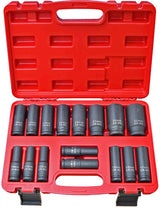 16 Piece Deep Impact Socket Set Smart Hex Design - PKTool | Universal Auto Spares