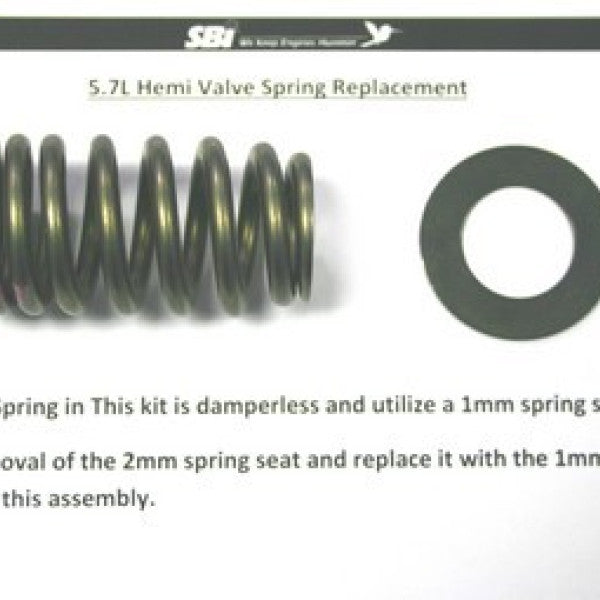 Valve Spring CHRYSLER 5.7L 2009 TO 2016 160-1642SSA - SBI