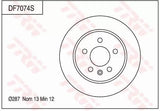 Brake Disc DF7074S - TRW