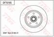 Brake Disc DF7079S - TRW