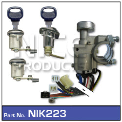 Lock set NIK223 - Nice Products | Universal Auto Spares