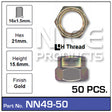 Hub-Nut NN49-50 - Nice Products | Universal Auto Spares
