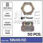 Hub-Nut NN49-50 - Nice Products | Universal Auto Spares