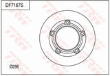 Brake Disc DF7167S - TRW