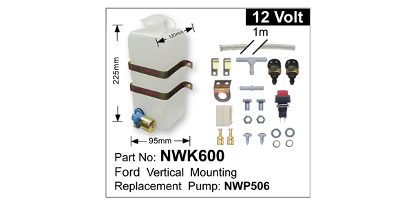 Washer Pump Kit NWK600 - Nice Products | Universal Auto Spares