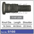 Wheel Stud S166 - Nice Products | Universal Auto Spares