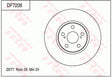Brake Disc DF7208S - TRW