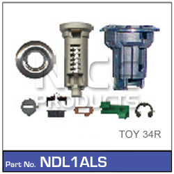Uncoded Lock NDL1ALS - Nice Products | Universal Auto Spares