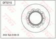 Brake Disc DF7271S - TRW