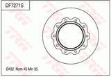 Brake Disc DF7271S - TRW