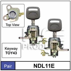 Door Locks pair NDL11E - Nice Products | Universal Auto Spares