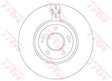 Brake Disc DF7302S - TRW