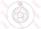 Brake Disc DF7302S - TRW