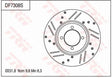 Brake Disc DF7308S - TRW