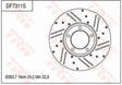 Brake Disc DF7311S - TRW