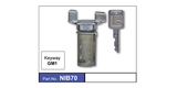 Ignition Barrel NIB70 - Nice Products | Universal Auto Spares