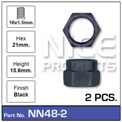 Hub-Nut NN48-2 - Nice Products | Universal Auto Spares