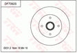 Brake Disc DF7392S - TRW
