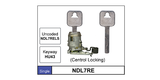 Door Lock NDL7RE - Nice Products | Universal Auto Spares