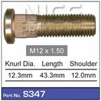 Wheel Stud S347 - Nice Products | Universal Auto Spares