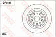 Brake Disc DF7497S - TRW