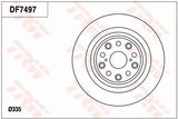 Brake Disc DF7497S - TRW