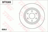 Brake Disc DF7536S - TRW