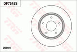 Brake Disc DF7545S - TRW
