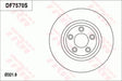 Brake Disc DF7570S - TRW