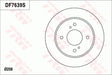 Brake Disc DF7639S - TRW