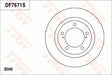 Brake Disc DF7671SS - TRW