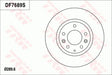 Brake Disc DF7689S - TRW