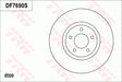 Brake Disc DF7690S - TRW
