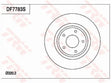 Brake Disc DF7783S - TRW