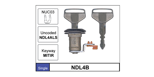 Door Lock NDL4B - Nice Products | Universal Auto Spares