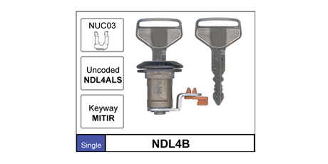 Door Lock NDL4B - Nice Products | Universal Auto Spares