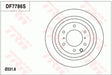 Brake Disc DF7786S - TRW