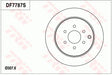 Brake Disc DF7787S - TRW