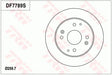 Brake Disc DF7789S - TRW