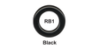 Colour Ring BLACK RB1 - Nice Products | Universal Auto Spares