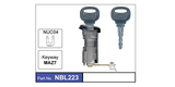 Boot Lock NBL223 - Nice Products | Universal Auto Spares